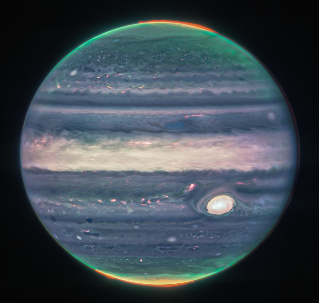 James Webb de la NASA a capturé de nouvelles images de jupiter
